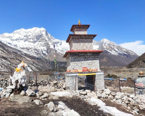Chorten In Manslu