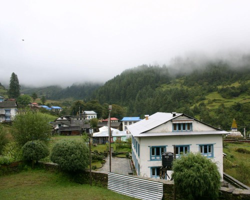 Junbesi Village From Jiri
