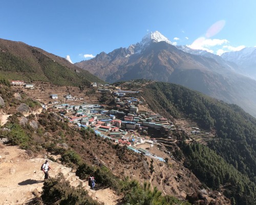 Namche Bazaar View