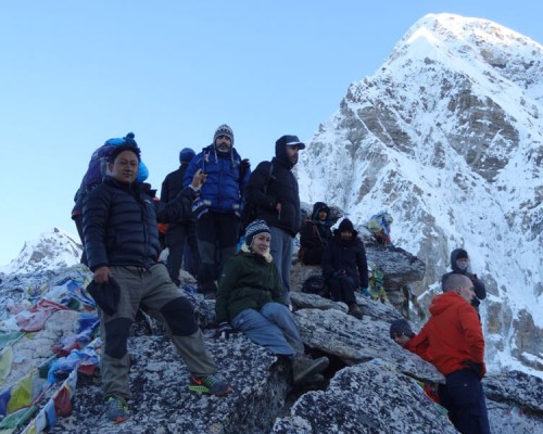 Top Of Kalapatthar Everest