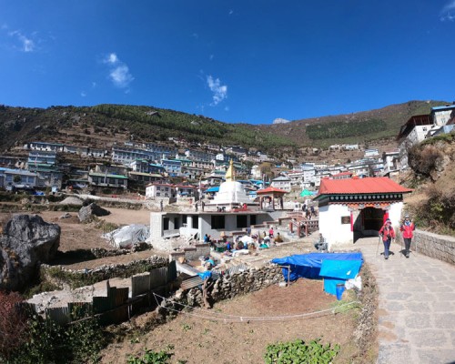 View Of Namche